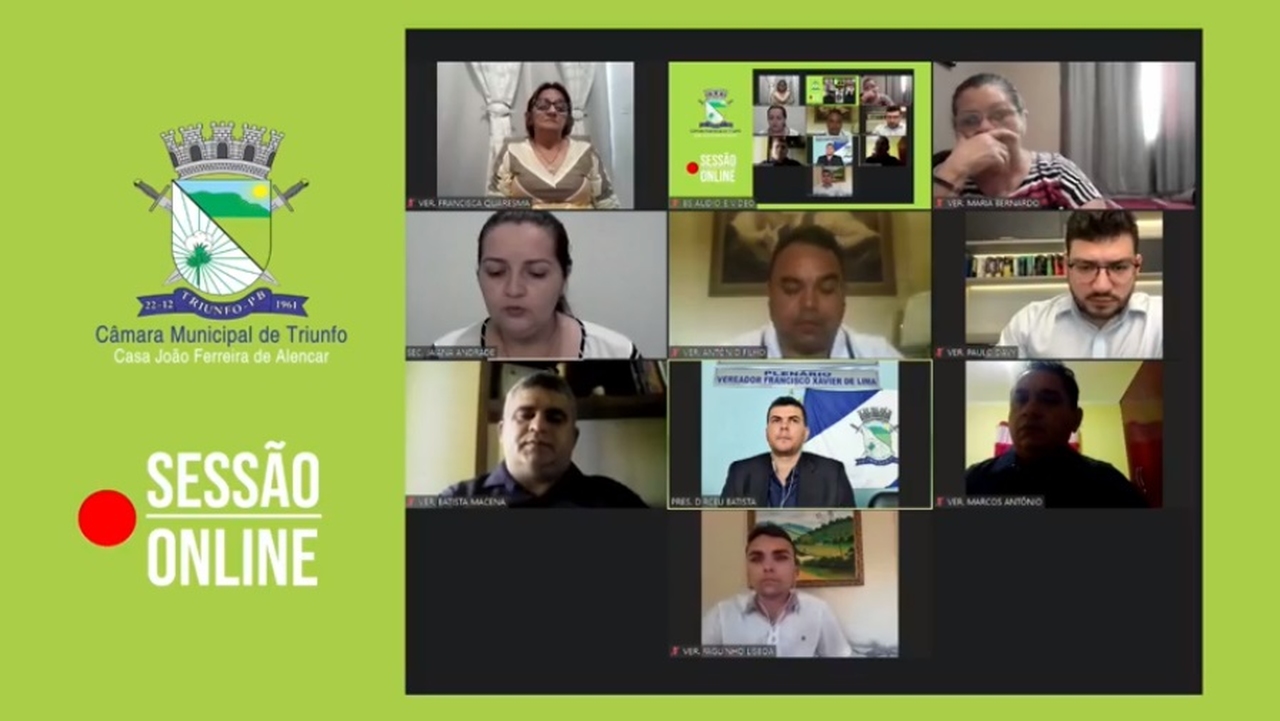 18072020 SESSAO TRIUNFO Easy Resize.com - TRIUNFO: Câmara Municipal aprova requerimento solicitando implantação de gratificação para profissionais de saúde